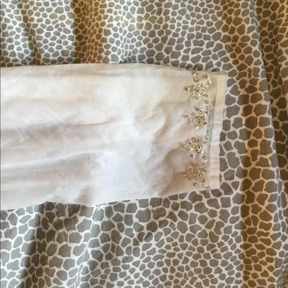 OLD NAVY WHITE SEQUENCE TUNIC - Picture 6 of 6